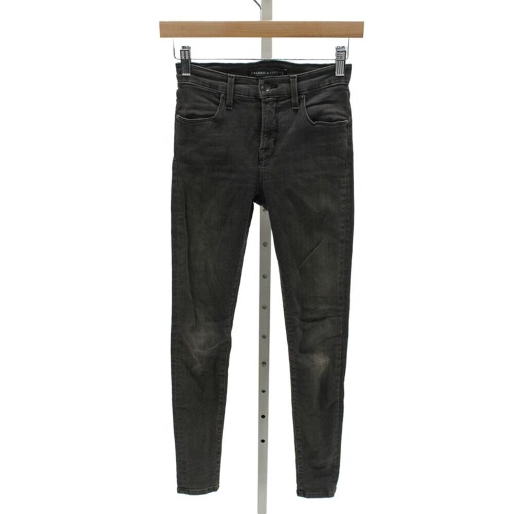 J Brand for Theory Women Skinny Ankle Jeans Dark Gray Cotton Size 25